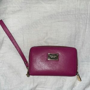 MK wristlet wallet